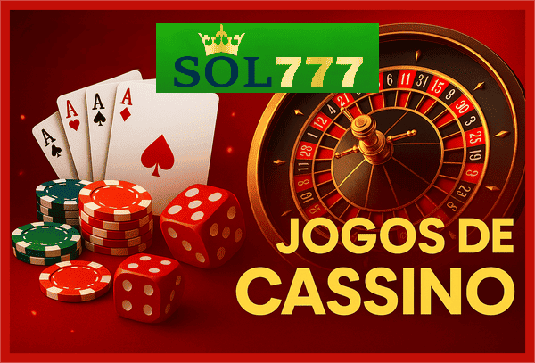 Variedade de jogos SOL777 com 2.500 opções.